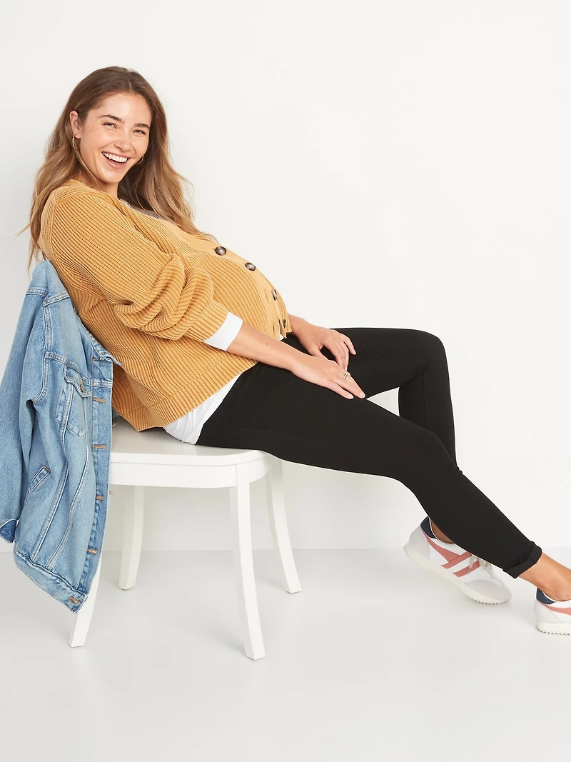 Maternity Full-Panel Rockstar Super Skinny Jeans