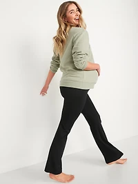 Maternity Full Panel Flare Leggings