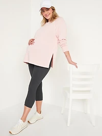 Maternity Full Panel Cropped Leggings