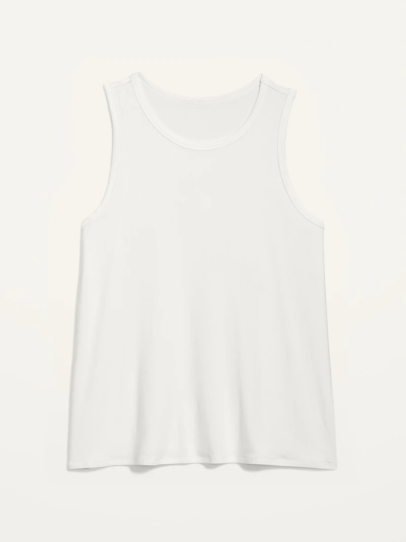 Luxe Sleeveless Striped Top