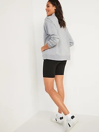 High-Waisted Biker Shorts - 8-inch inseam