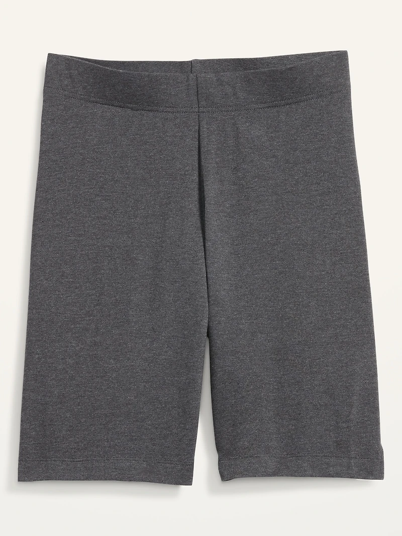 High-Waisted Biker Shorts -- 8-inch inseam