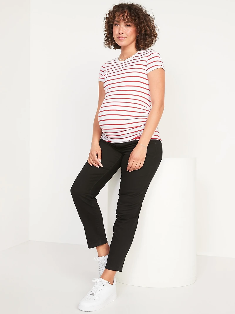 Maternity Front Low-Panel OG Straight Jeans