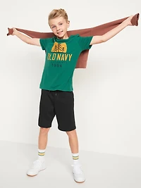 Fleece Jogger Shorts for Boys (At Knee