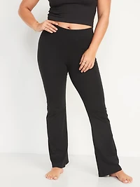 High-Waisted Fashion Flare Leggings