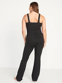 High-Waisted Fashion Flare Leggings