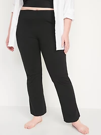 High-Waisted Fashion Flare Leggings