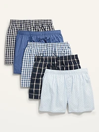 5-Pack Soft-Washed Boxer Shorts - 3.75-inch inseam