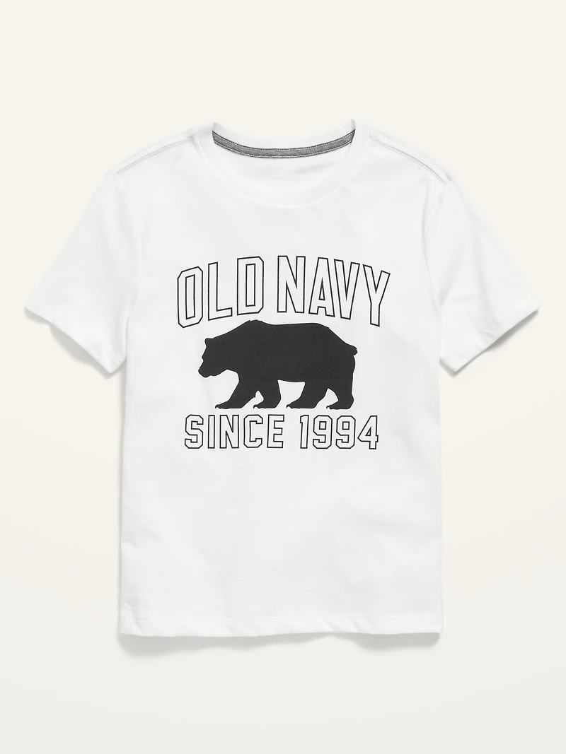 Short-Sleeve Logo-Graphic T-Shirt for Boys