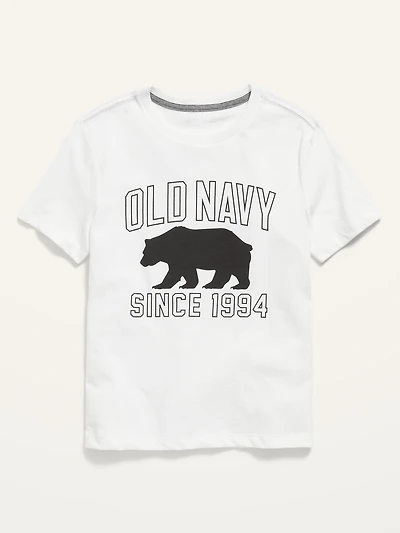 Short-Sleeve Logo-Graphic T-Shirt for Boys