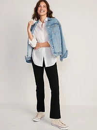 High-Waisted Fashion Flare Leggings