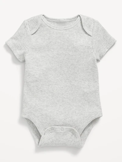 Unisex Short-Sleeve Bodysuit for Baby