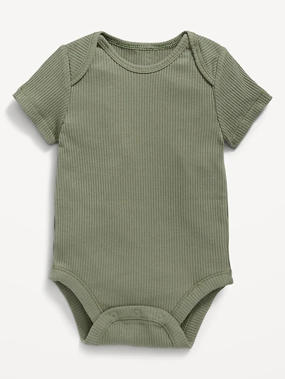 Unisex Short-Sleeve Bodysuit for Baby