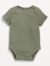 Unisex Short-Sleeve Bodysuit for Baby