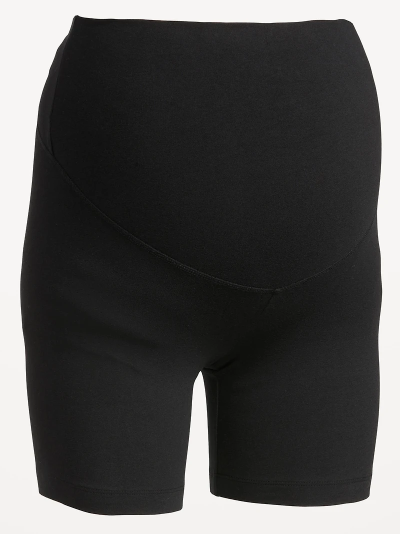 Maternity Full-Panel Biker Shorts - 6-inch inseam