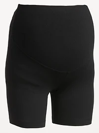 Maternity Full-Panel Biker Shorts - 6-inch inseam