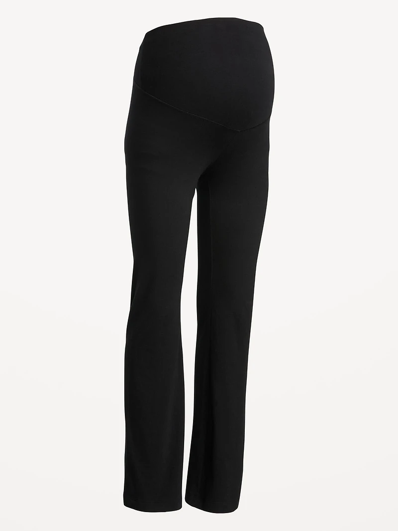 Maternity Full Panel Flare Leggings