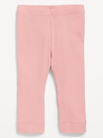 Unisex Rib-Knit Leggings for Baby
