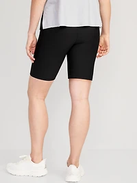Maternity Full Panel PowerSoft Postpartum Support Biker Shorts - 8-inch inseam