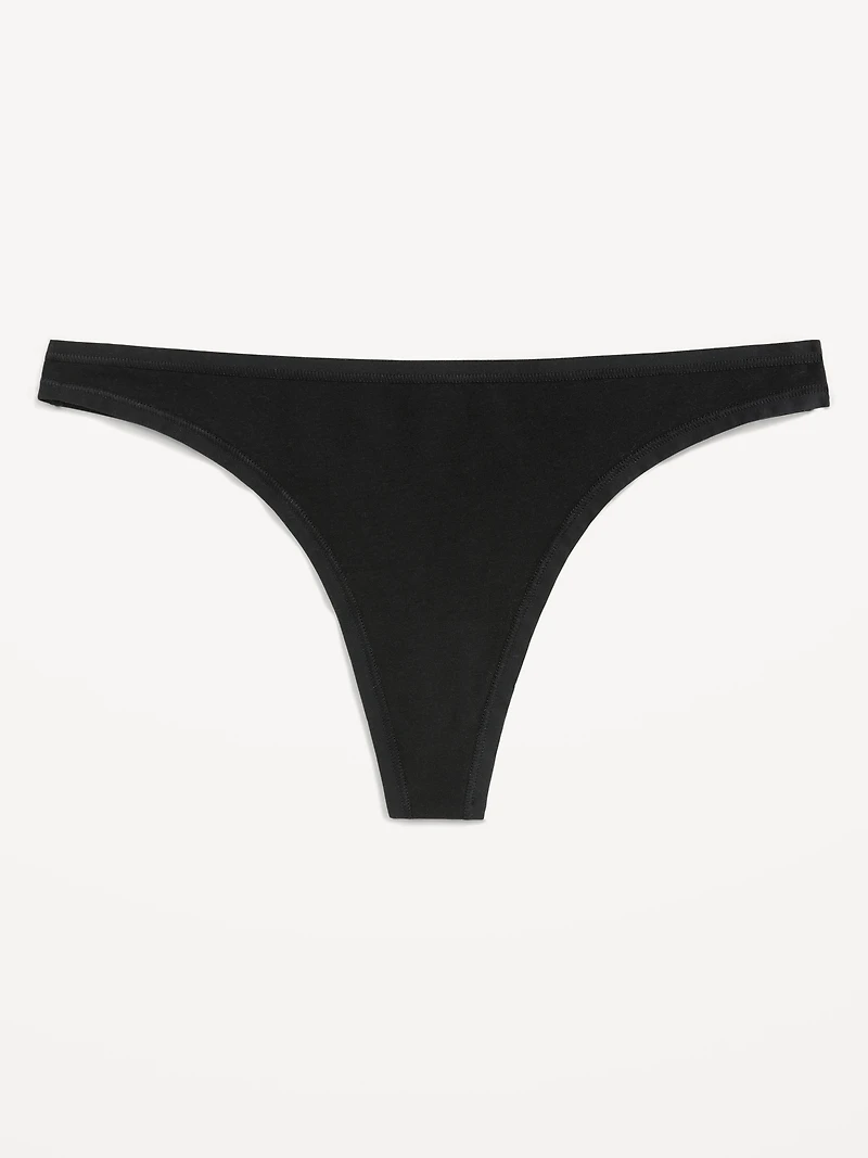 Low-Rise Everyday Cotton Thong