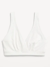 Maternity Cross-Front Cotton Nursing Bralette