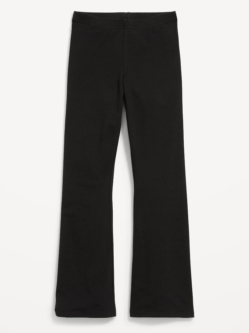 Full-Length Flared Leggings for Girls
