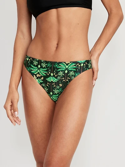 High-Waisted Classic Bikini Swim Bottoms