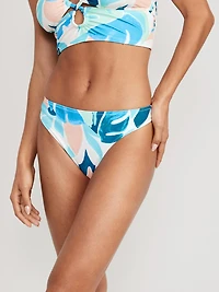 Matching Low-Rise Classic Bikini Swim Bottoms