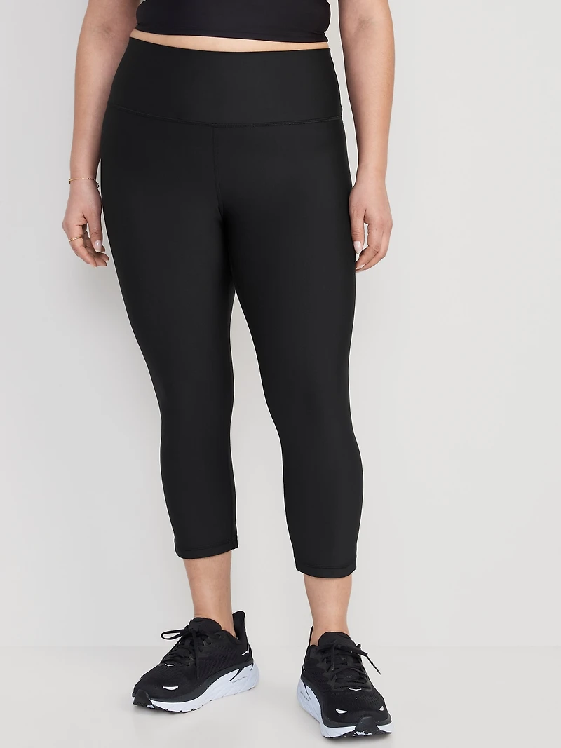 High-Waisted PowerSoft Crop Leggings