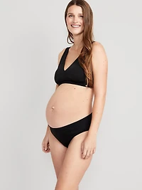 Maternity Low-Rise No-Show Bikini Underwear 2-Pack