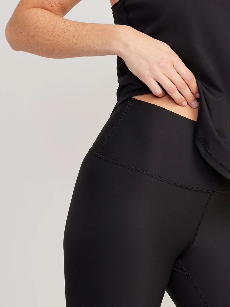 High-Waisted PowerSoft Crop Leggings