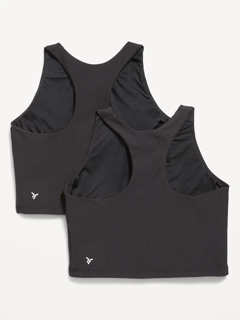 PowerSoft Longline Sports Bra 2-Pack for Girls