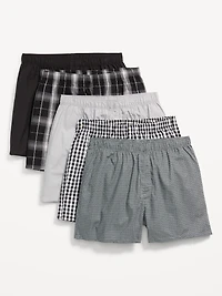 5-Pack Soft-Washed Boxer Shorts - 3.75-inch inseam