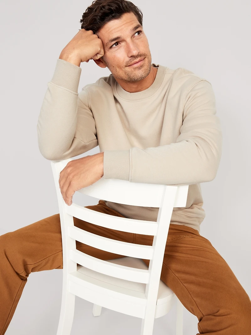 Loose Rotation Crew-Neck Sweatshirt