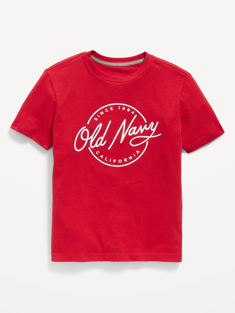 Short-Sleeve Logo-Graphic T-Shirt for Boys
