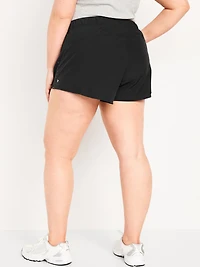 Mid-Rise StretchTech Run Shorts - 3-inch inseam