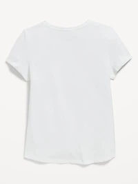 Softest Heart-Pocket T-Shirt for Girls
