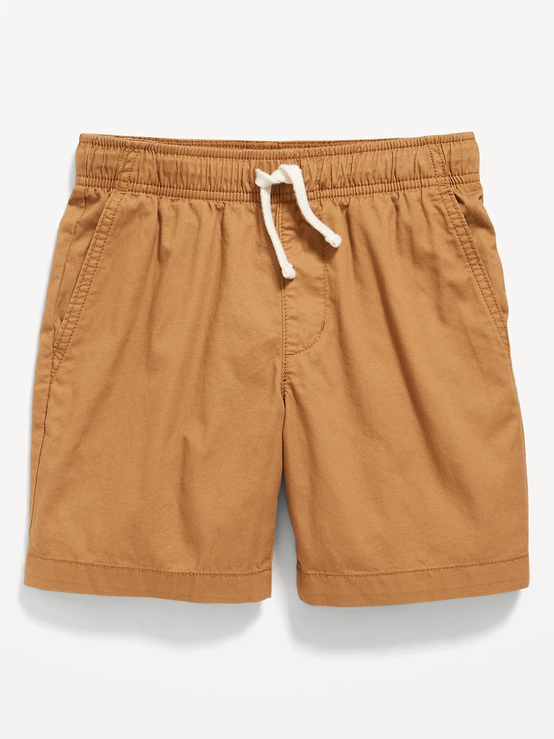Above Knee Twill Pull-On Shorts for Boys