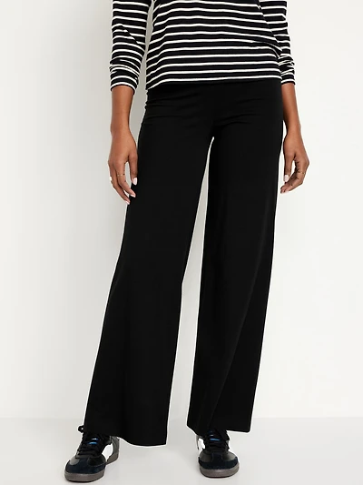 High-Waisted Fashion Wide-Leg Leggings