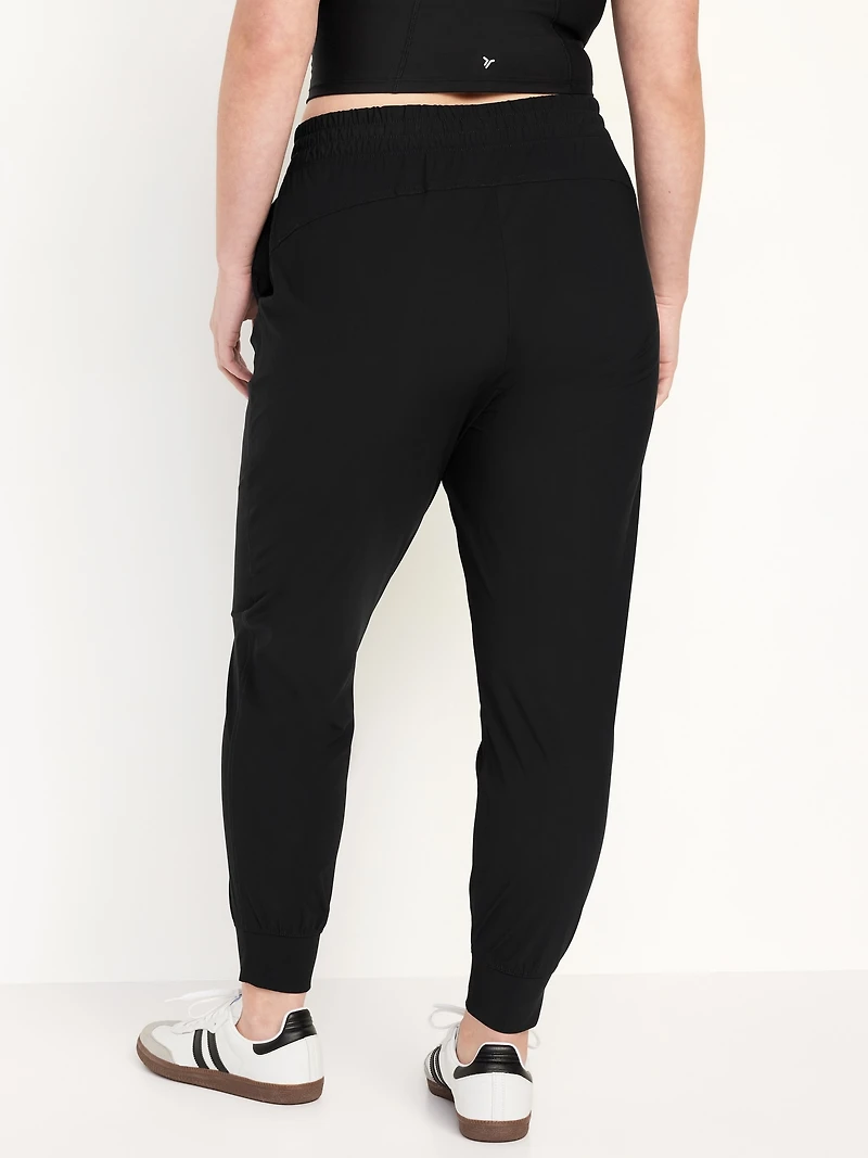 High-Waisted SleekTech Joggers
