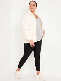 Maternity Full-Panel PowerSoft 7/8 Leggings
