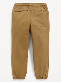 Functional-Drawstring Jogger Pants for Toddler Boys