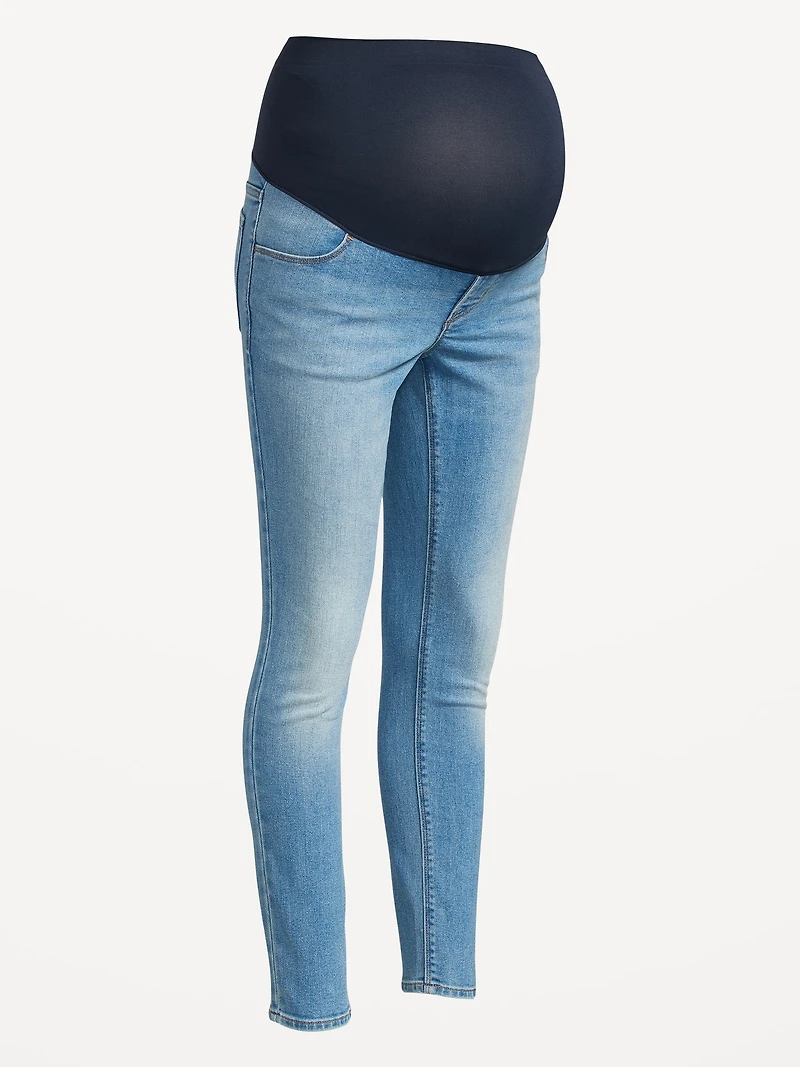 Maternity Full-Panel Skinny Jeans