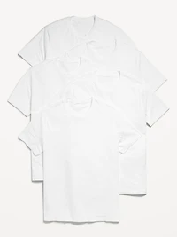 Solid Crew-Neck T-Shirt 5-Pack