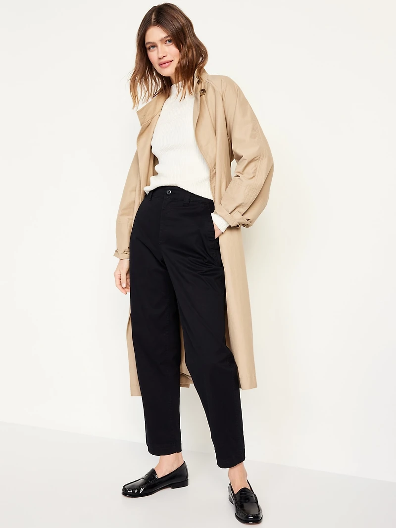 High-Waisted OGC Chino Tapered Straight Pants