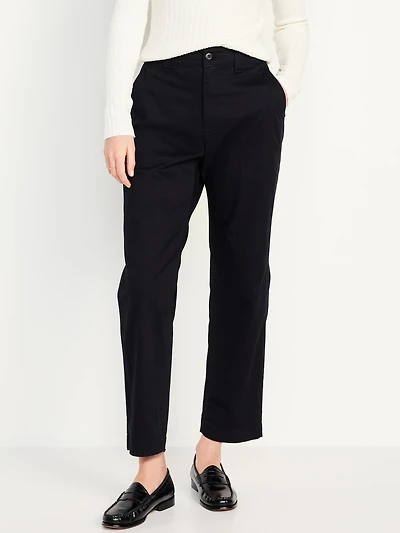 High-Waisted OGC Chino Tapered Straight Pants