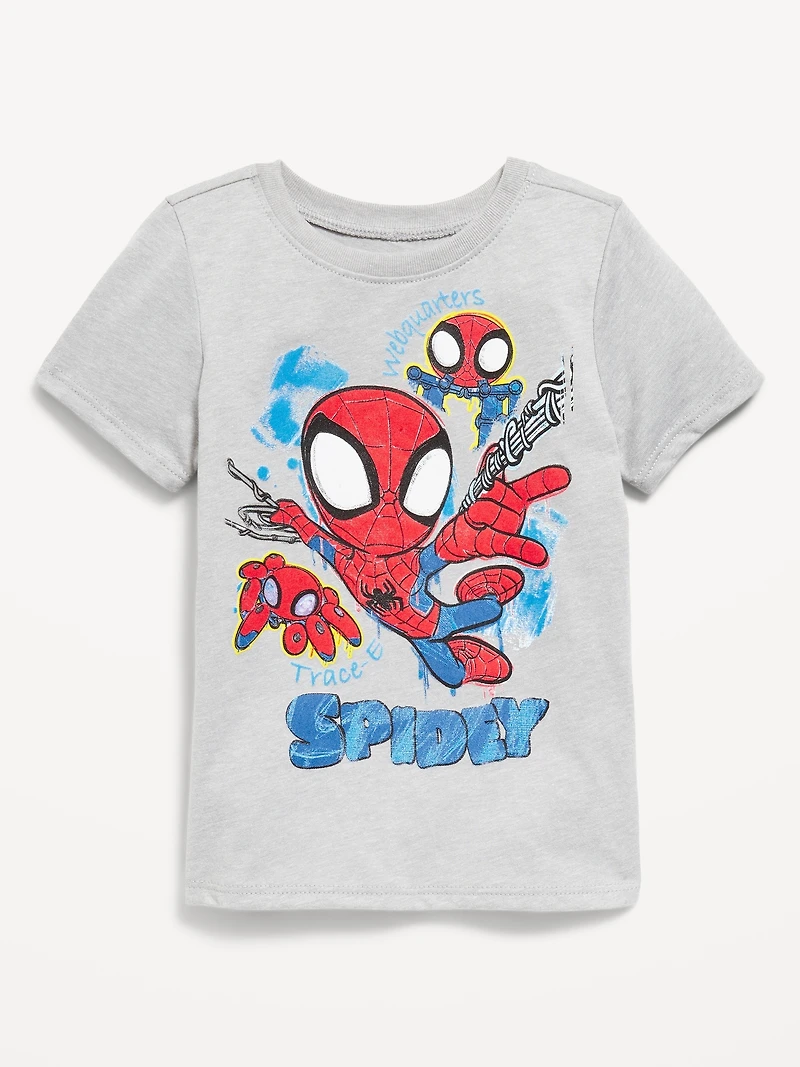 Marvel™ Spider-Man Unisex Graphic T-Shirt for Toddler