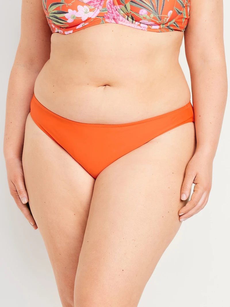 Low-Rise Classic Bikini Swim Bottoms