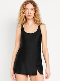 Sleeveless Swim Dress