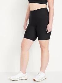 High-Waisted PowerSoft Biker Shorts - 8-inch inseam